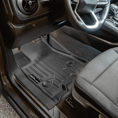 Custom Fit All-Weather Floor Liners for 2023–2025 Chevrolet Colorado (Only Fits Crew Cabs with Carpeted Flooring