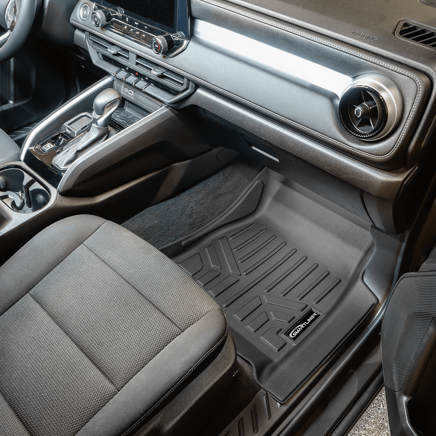 Custom Fit All-Weather Floor Liners for 2023–2025 Chevrolet Colorado (Only Fits Crew Cabs with Carpeted Flooring