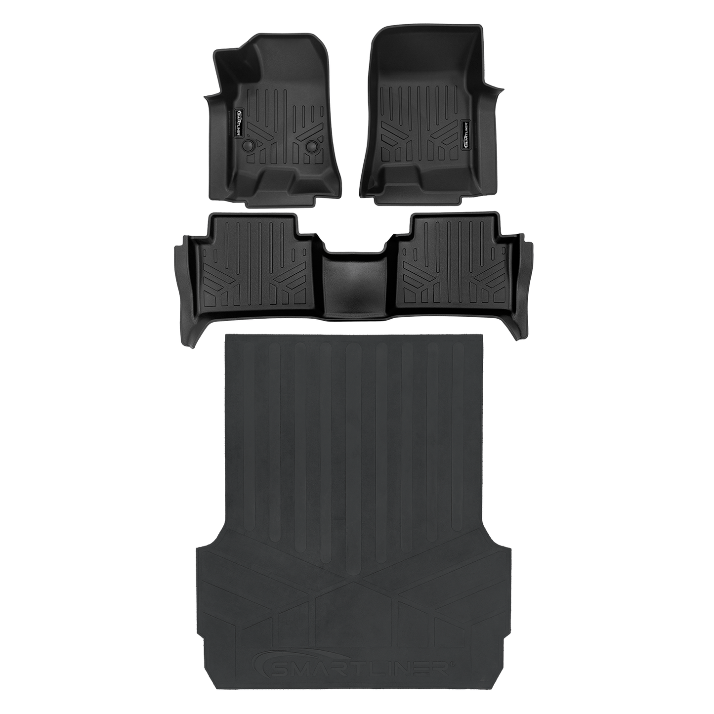 Custom Fit All-Weather Floor Liners for 2023–2025 Chevrolet Colorado (Only Fits Crew Cabs with Carpeted Flooring