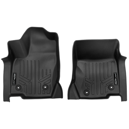 SMARTLINER Custom Fit All Weather Protection Floor Mat Liner Set Compatible With 2024-2025 Toyota Land Cruiser