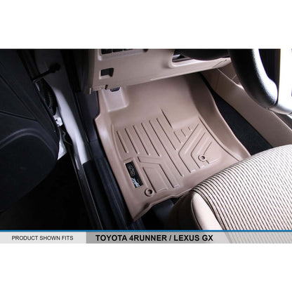 Custom Fit Floor Liners for 2010–2012 Toyota 4Runner – 7 Passenger with 3rd Row Seats