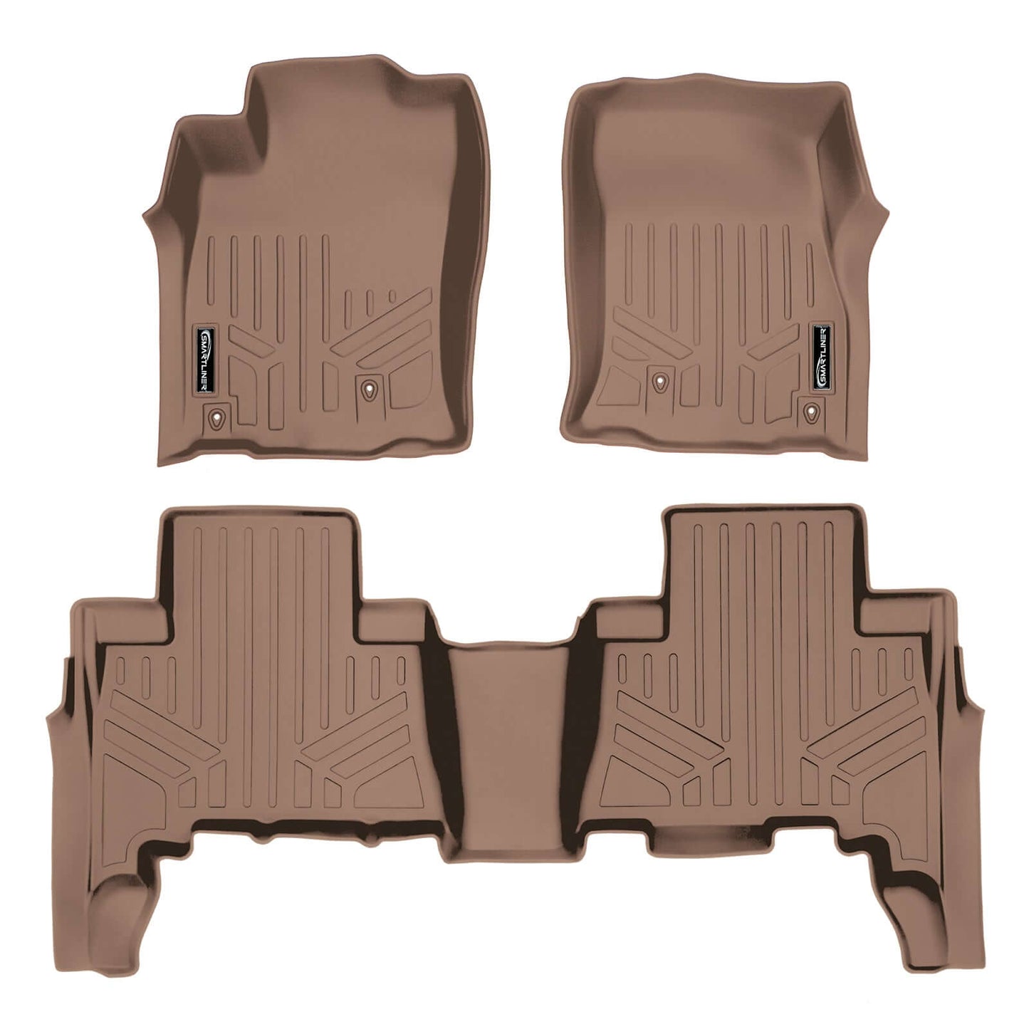 Custom Fit Floor Liners for 2010–2012 Toyota 4Runner – 5 Passenger (With Sliding Rear Tray)