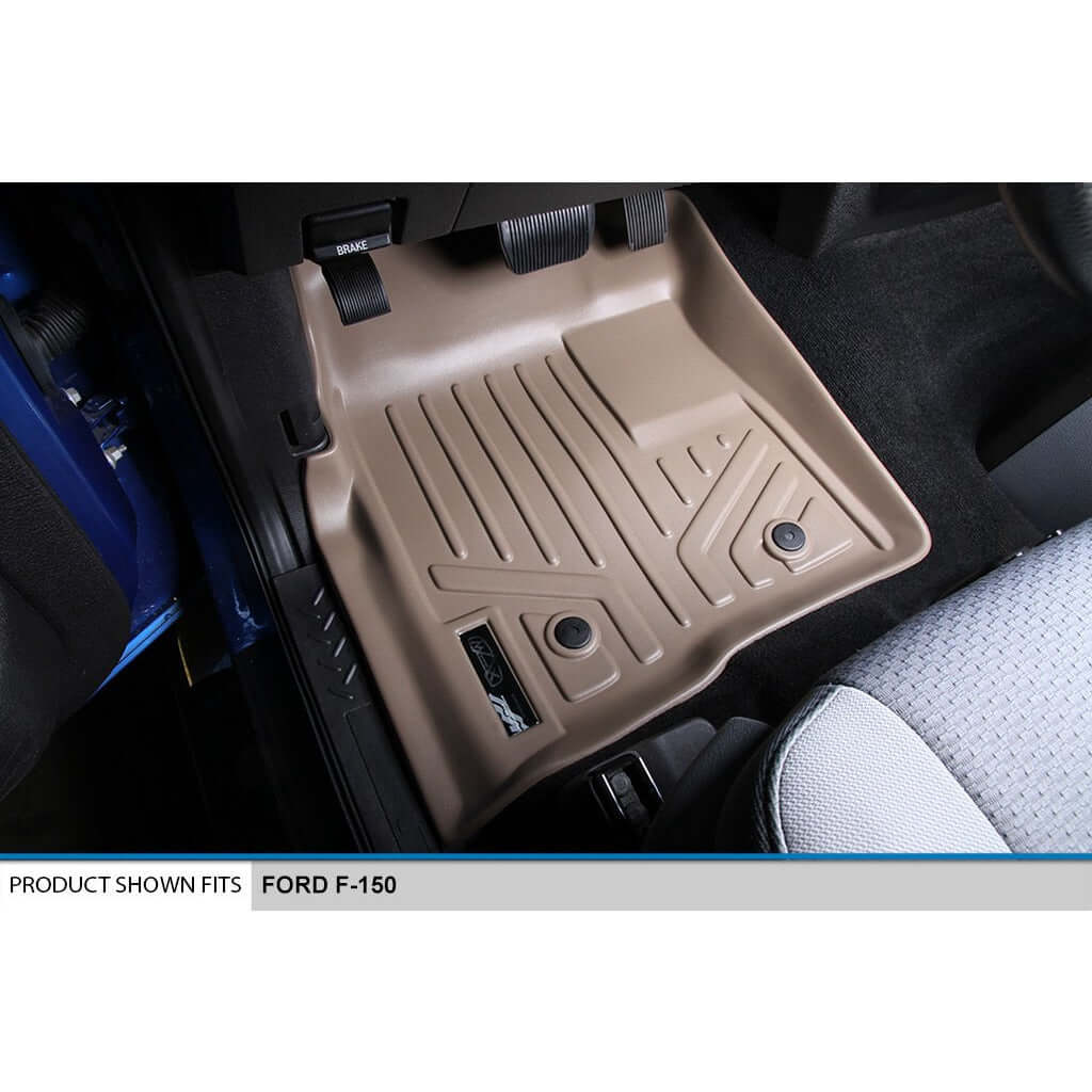 Custom Fit All-Weather Floor Liners for 2011–2014 Ford F-150
