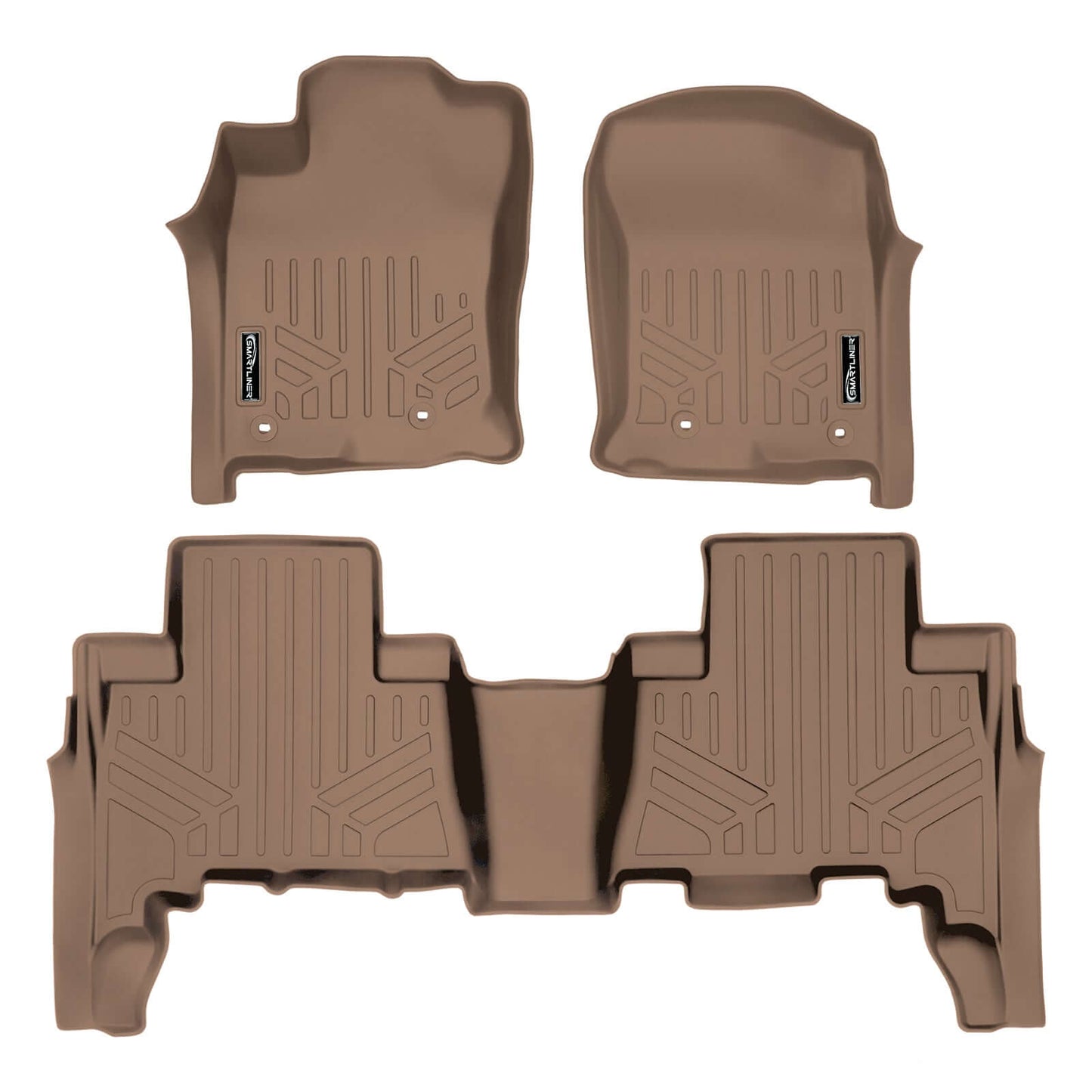 Toyota 4Runner Floor Liners 2013–2024 – Custom Fit, All-Weather, 5 Passenger w/ Sliding Rear Tray
