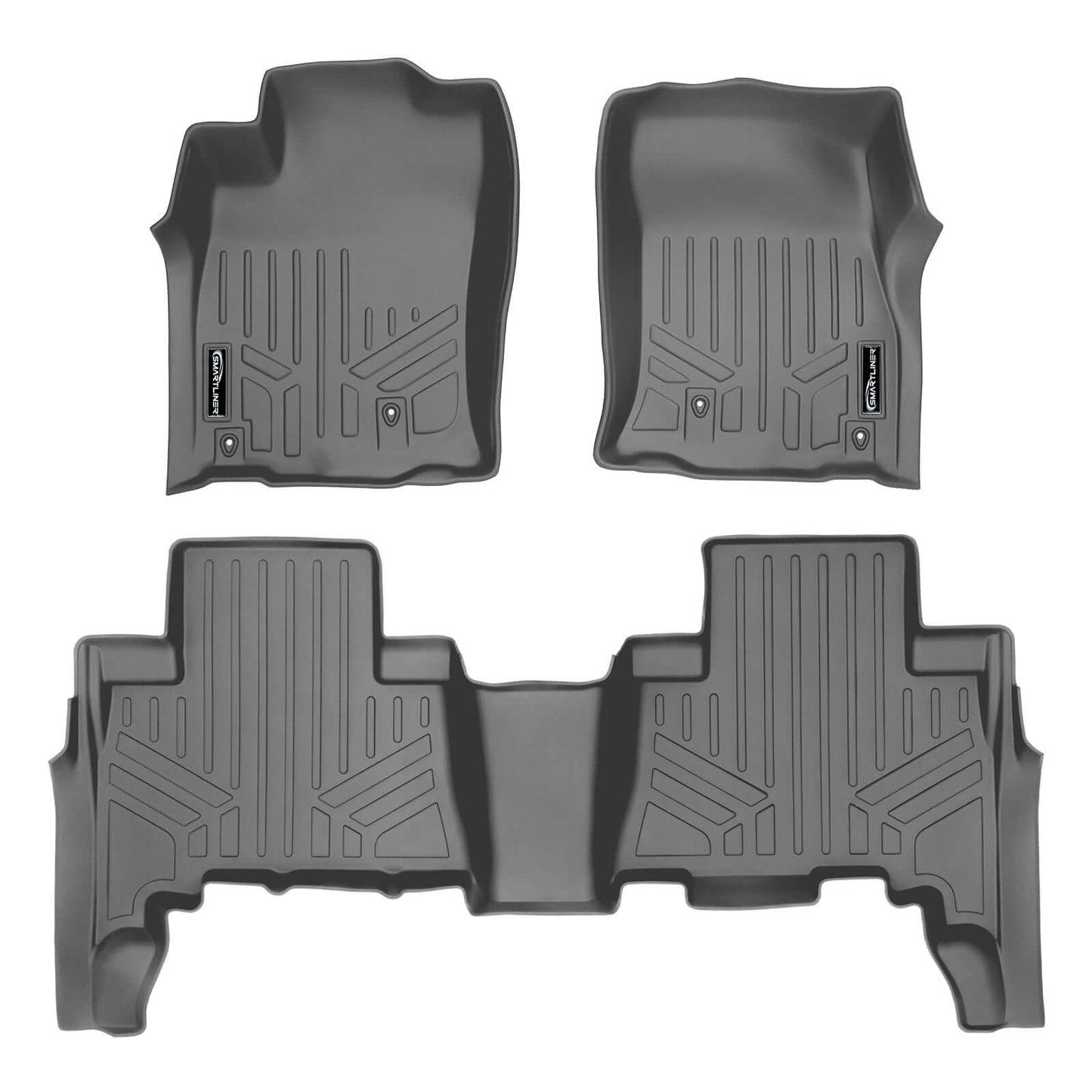Custom Fit Floor Liners for 2010–2012 Toyota 4Runner – 5 Passenger (With Sliding Rear Tray)