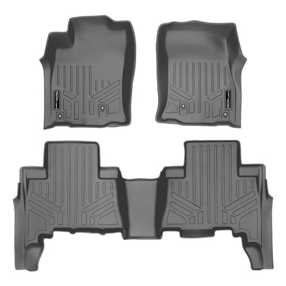 Custom Fit Floor Liners for 2010–2012 Toyota 4Runner – 5 Passenger (With Sliding Rear Tray)