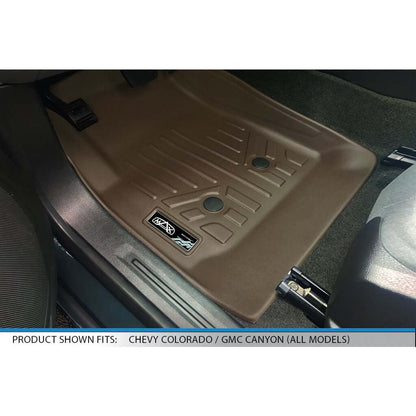 Custom Fit All-Weather Floor Liners for 2015–2022 Chevy Colorado Extended Cab & GMC Canyon Extended Cab