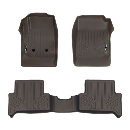 Custom Fit All-Weather Floor Liners for 2015–2022 Chevy Colorado Extended Cab & GMC Canyon Extended Cab