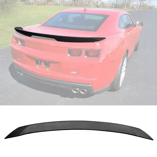 Trunk Spoiler for Chevy Camaro ZL1 2010-2013 Painted Color ABS W/ LED Lamp