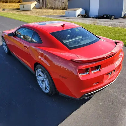 Trunk Spoiler for Chevy Camaro ZL1 2010-2013 Painted Color ABS W/ LED Lamp