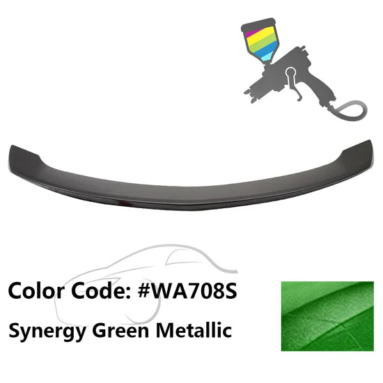 Trunk Spoiler for Chevy Camaro ZL1 2010-2013 Painted Color ABS W/ LED Lamp