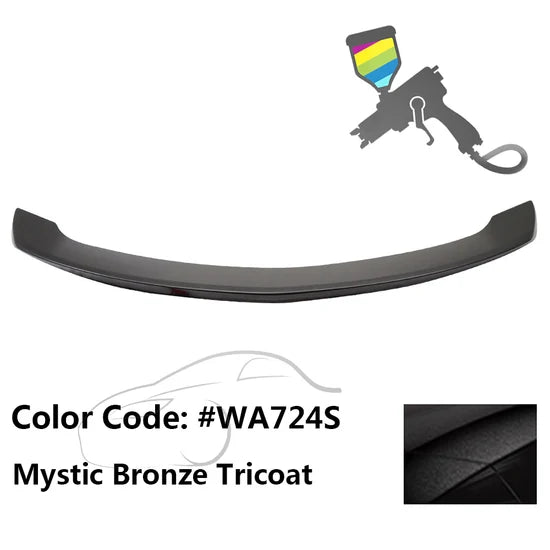 Trunk Spoiler for Chevy Camaro ZL1 2010-2013 Painted Color ABS W/ LED Lamp