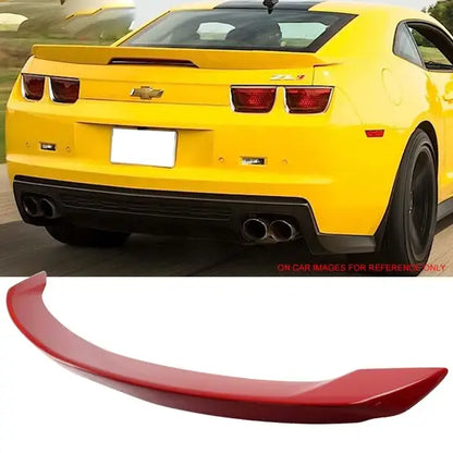 Trunk Spoiler for Chevy Camaro ZL1 2010-2013 Painted Color ABS W/ LED Lamp