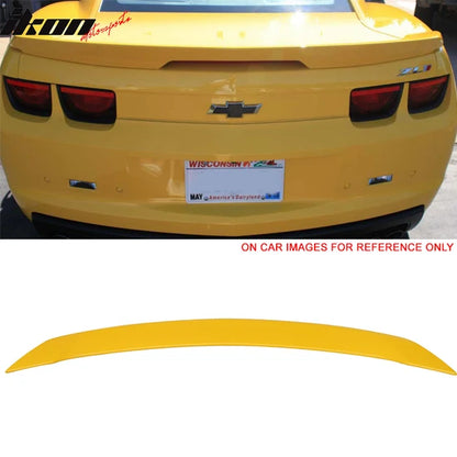 Trunk Spoiler for Chevy Camaro ZL1 2010-2013 Painted Color ABS W/ LED Lamp