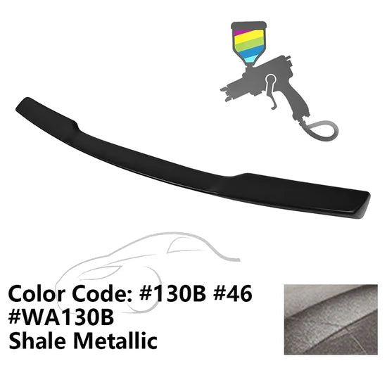 Rear Trunk Spoiler Ducktail Wing Lip for Chevy Corvette C6 2005-2013 ABS