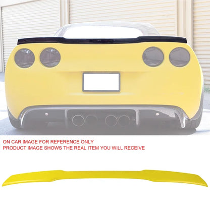 Rear Trunk Spoiler Ducktail Wing Lip for Chevy Corvette C6 2005-2013 ABS