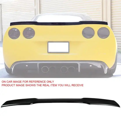 Rear Trunk Spoiler Ducktail Wing Lip for Chevy Corvette C6 2005-2013 ABS
