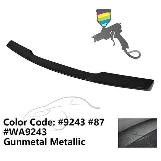 Rear Trunk Spoiler Ducktail Wing Lip for Chevy Corvette C6 2005-2013 ABS