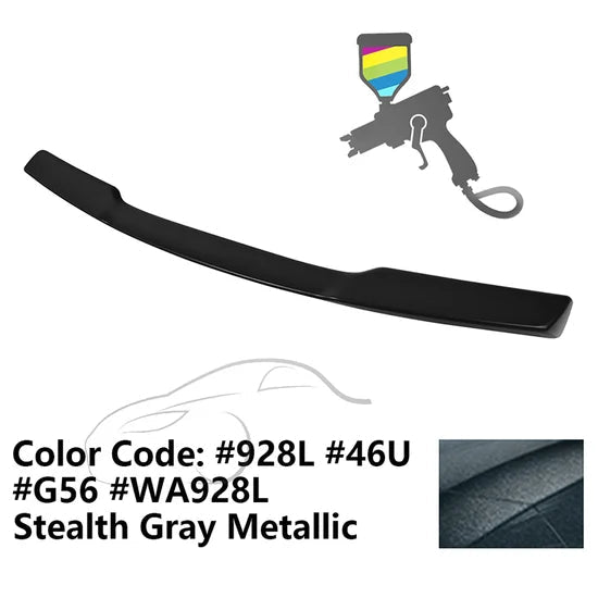 Rear Trunk Spoiler Ducktail Wing Lip for Chevy Corvette C6 2005-2013 ABS