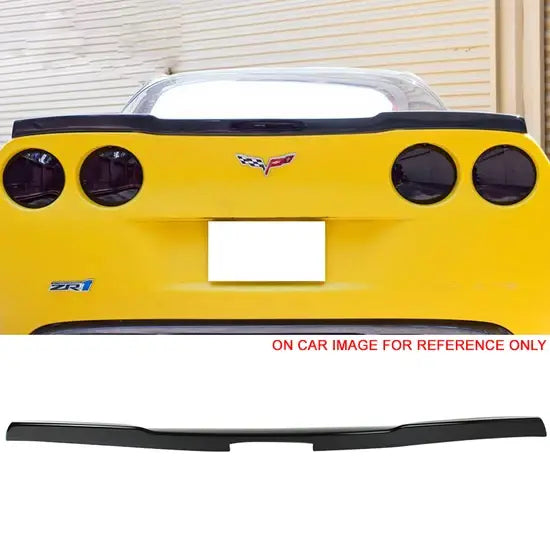 Rear Trunk Spoiler Ducktail Wing Lip for Chevy Corvette C6 2005-2013 ABS