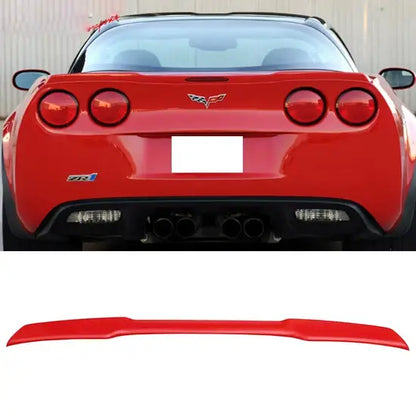 Rear Trunk Spoiler Ducktail Wing Lip for Chevy Corvette C6 2005-2013 ABS
