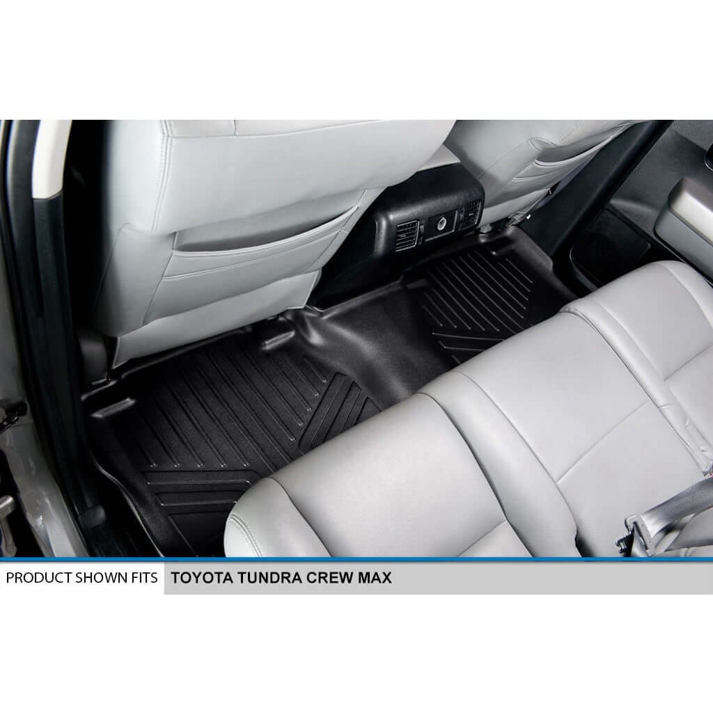 Custom Fit All-Weather Floor Liners for 2012–2013 Toyota Tundra CrewMax Cab