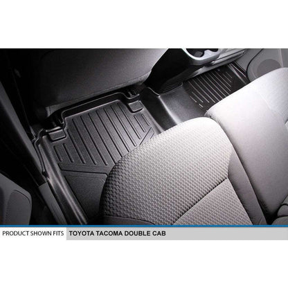 Custom Fit All-Weather Floor Liners for 2005–2011 Toyota Tacoma Double Cab (Automatic Transmission Only)