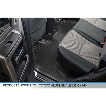Toyota 4Runner Floor Liners 2013–2024 – Custom Fit, All-Weather, 5 Passenger w/ Sliding Rear Tray