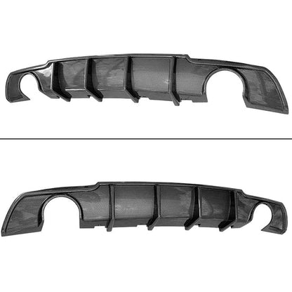 Rear Diffuser Lip for Chrysler 300 2015-2023 4 Shark Fin Style PP