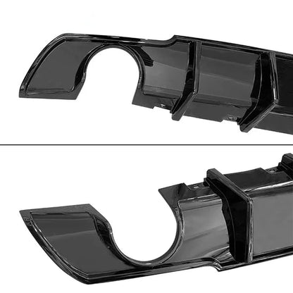 Rear Diffuser Lip for Chrysler 300 2015-2023 4 Shark Fin Style PP