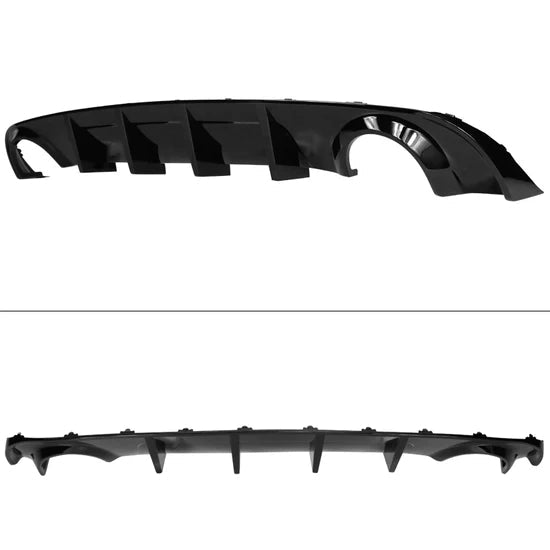 Rear Diffuser Splitter for 2015-2023 Dodge Charger Base SXT PP