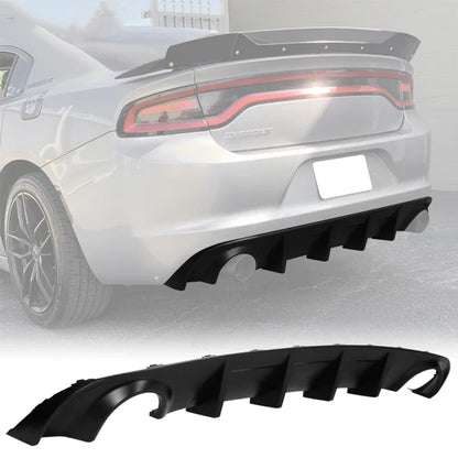 Rear Diffuser Splitter for 2015-2023 Dodge Charger Base SXT PP