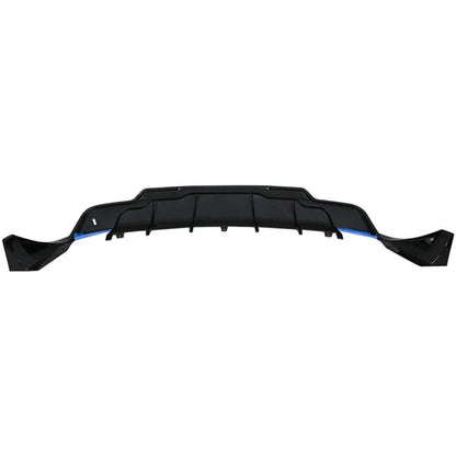 Rear Diffuser with Aprons for Tesla Model 3 2017-2025 IKON Style 3PC