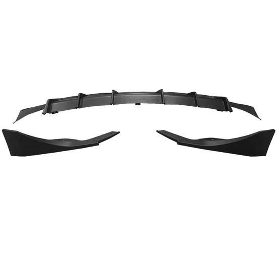 Rear Diffuser with Aprons for Tesla Model 3 2017-2025 IKON Style 3PC
