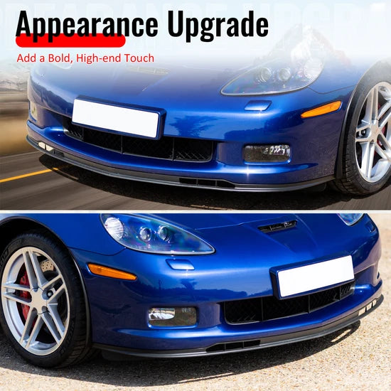2005-2013 Chevy Corvette C6 OEM Style Front Bumper Lip Spoiler PU