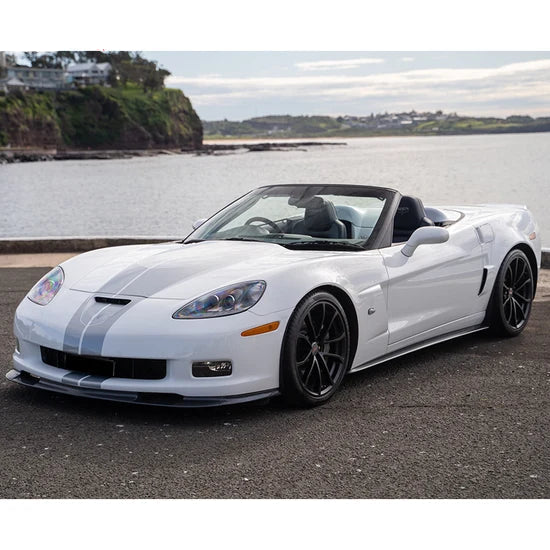 2005-2013 Chevy Corvette C6 Z06 ZR1 Style Front Bumper Lip Spoiler PU