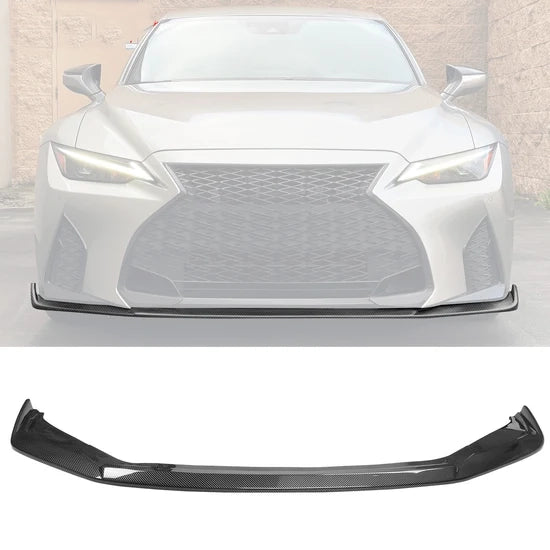 2021-2025 Lexus IS350 F Sport Front Lip Spoiler Black ABS