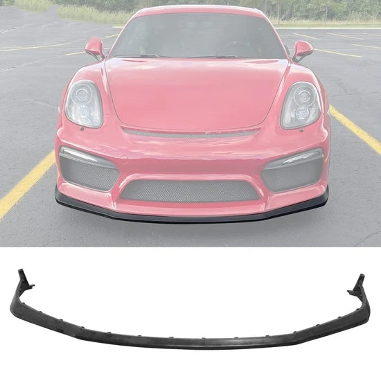 2016 Porsche 981 Cayman GT4 OE Style Front Bumper Lip Unpainted PU