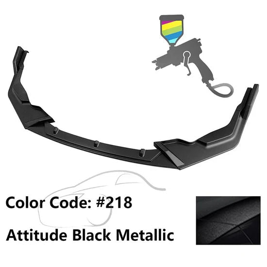 2020-2024 Toyota Corolla SE XSE C Style Front Bumper Lip PP 3PC