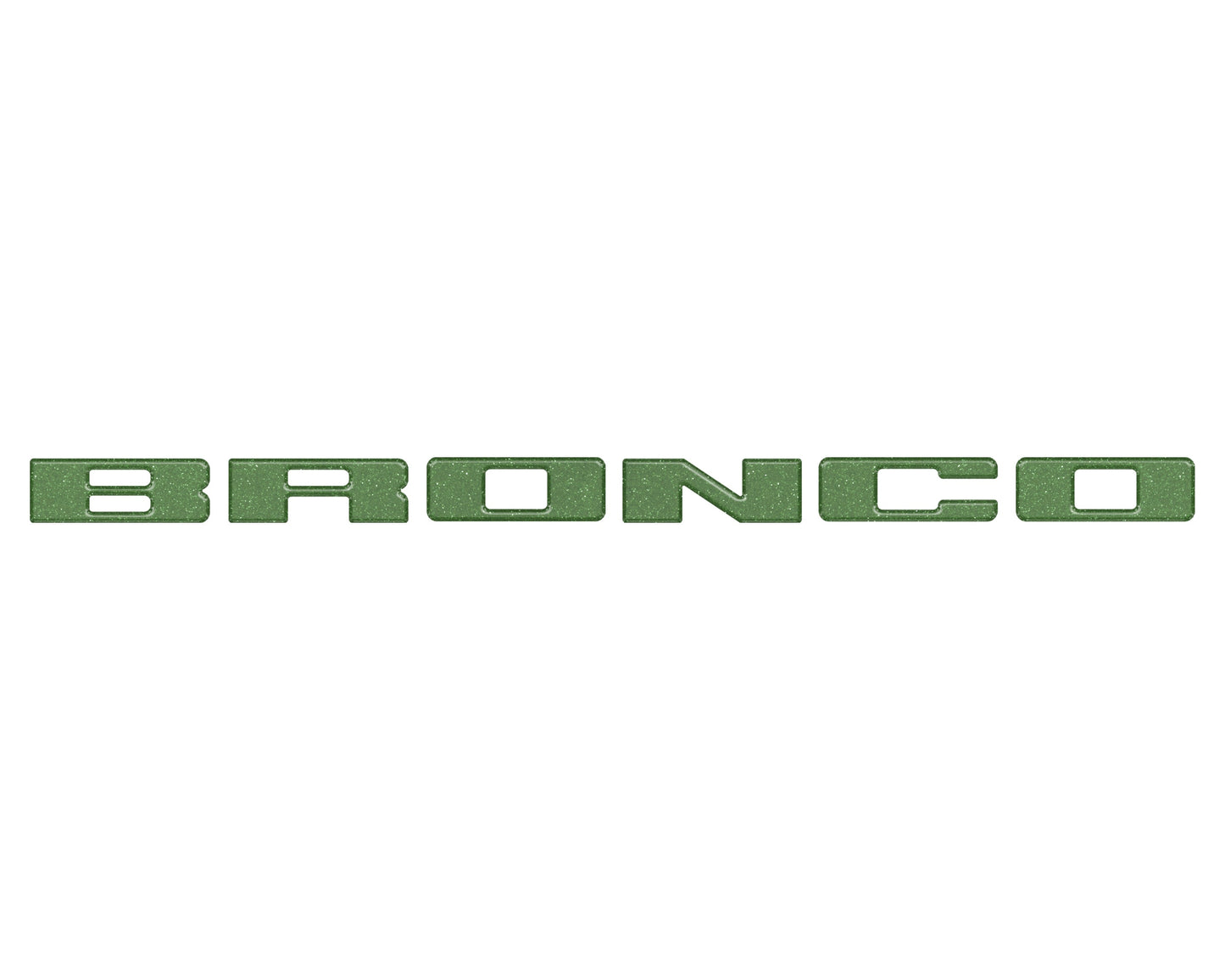 Front Grille Letters Overlays Fits 2021-2026 Ford Bronco Sport