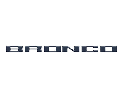 Glove Box Letters Inserts Fits 2021-2026 Ford Bronco