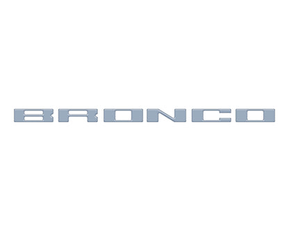 Glove Box Letters Inserts Fits 2021-2026 Ford Bronco