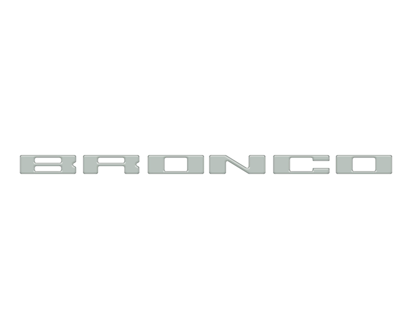 Glove Box Letters Inserts Fits 2021-2026 Ford Bronco