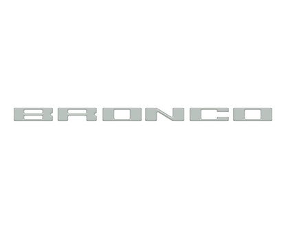 Glove Box Letters Inserts Fits 2021-2026 Ford Bronco