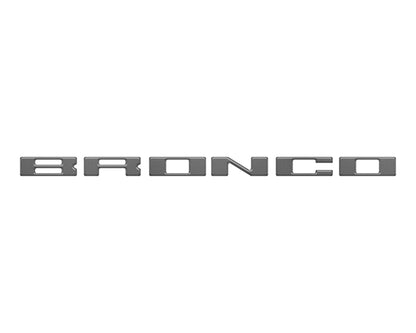 Glove Box Letters Inserts Fits 2021-2026 Ford Bronco