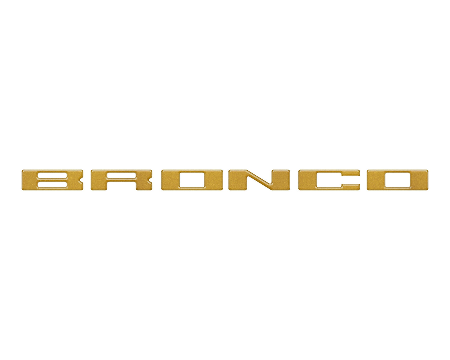 Glove Box Letters Inserts Fits 2021-2026 Ford Bronco