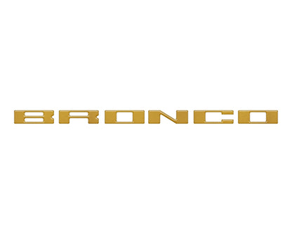 Glove Box Letters Inserts Fits 2021-2026 Ford Bronco