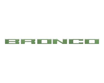 Glove Box Letters Inserts Fits 2021-2026 Ford Bronco