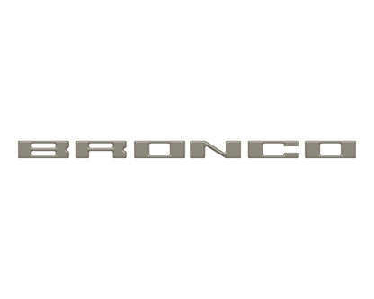 Glove Box Letters Inserts Fits 2021-2026 Ford Bronco