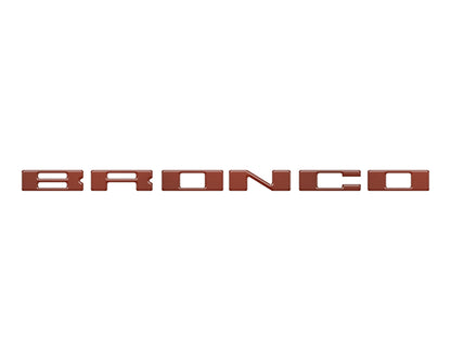 Glove Box Letters Inserts Fits 2021-2026 Ford Bronco